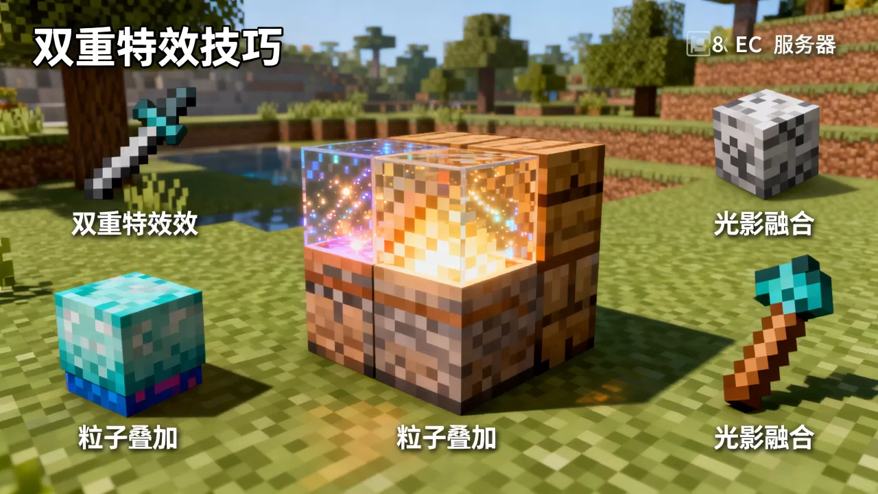 我的世界ec服务器怎么才能弄出双重特效,有什么技巧 我的世界ec服务器怎么才能弄出双重特效,有什么技巧