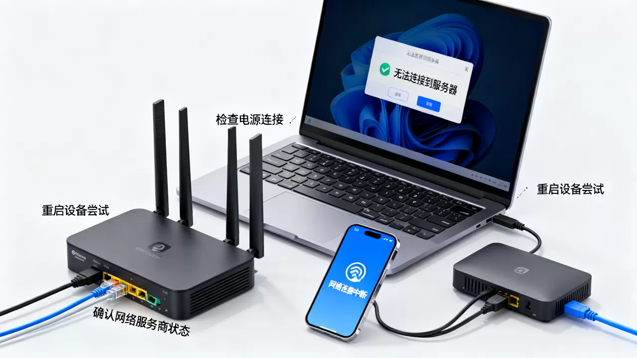 无线网web服务器断开怎么办,服务器连接不上是什么原因? 无线网web服务器断开怎么办,服务器连接不上是什么原因?