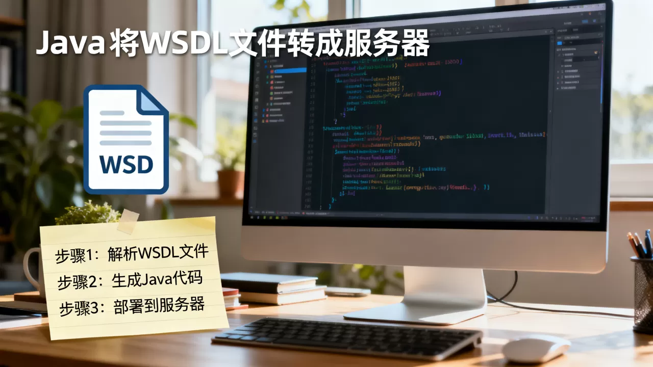 Java如何将WSDL文件转成服务器,具体步骤是什么? Java如何将WSDL文件转成服务器,具体步骤是什么?
