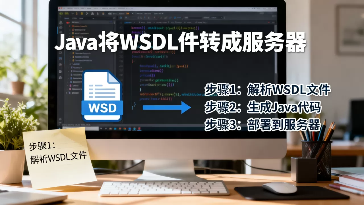 Java如何将WSDL文件转成服务器,具体步骤是什么? Java如何将WSDL文件转成服务器,具体步骤是什么?