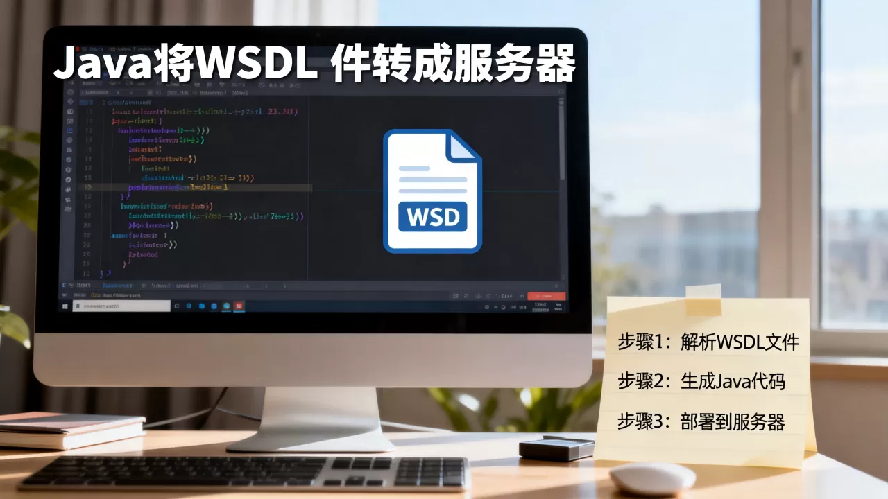 Java如何将WSDL文件转成服务器,具体步骤是什么? Java如何将WSDL文件转成服务器,具体步骤是什么?