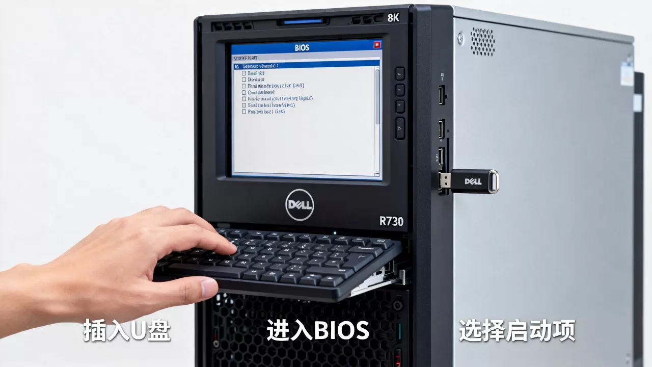 戴尔R730服务器如何从U盘启动?,BIOS设置怎么弄 戴尔R730服务器如何从U盘启动?,BIOS设置怎么弄
