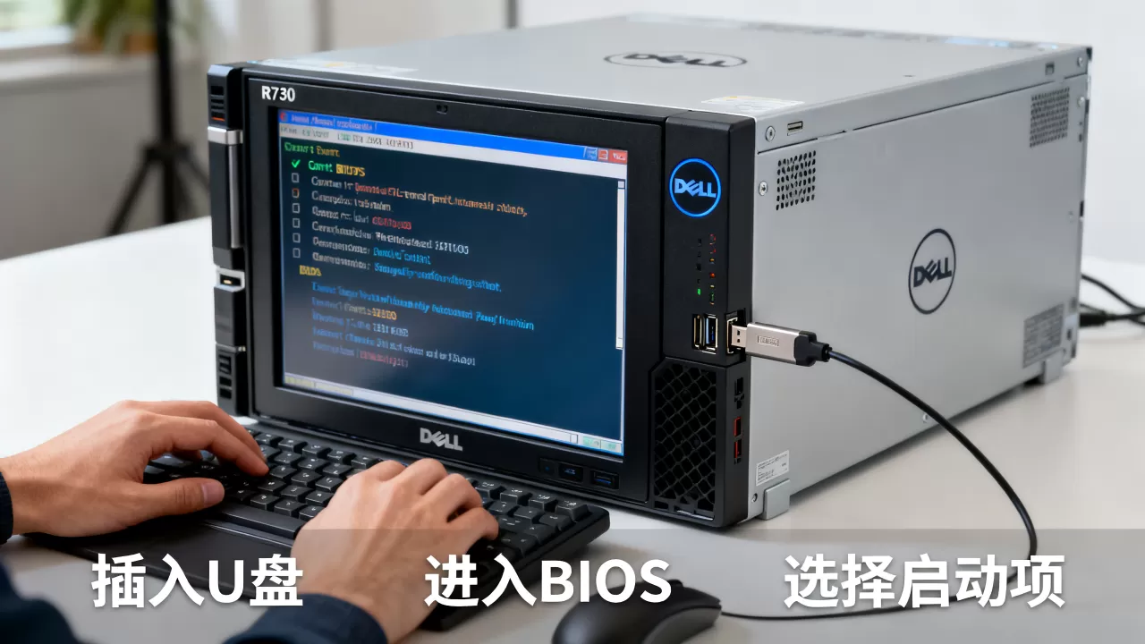 戴尔R730服务器如何从U盘启动?,BIOS设置怎么弄 戴尔R730服务器如何从U盘启动?,BIOS设置怎么弄