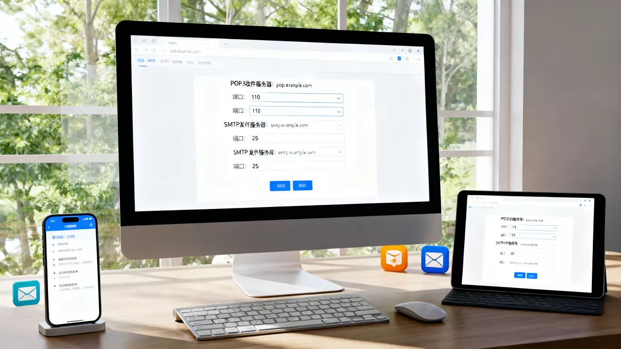 POP3邮箱收发服务器端口如何设置,具体配置步骤是什么? POP3邮箱收发服务器端口如何设置,具体配置步骤是什么?