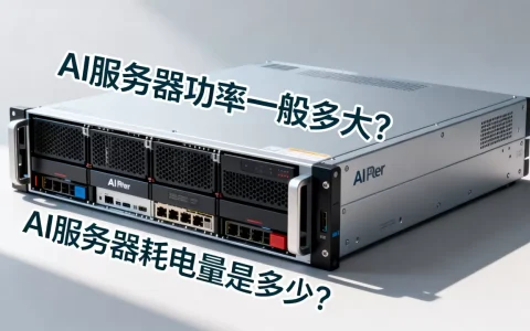 ai服务器功率一般多大，ai服务器耗电量是多少？