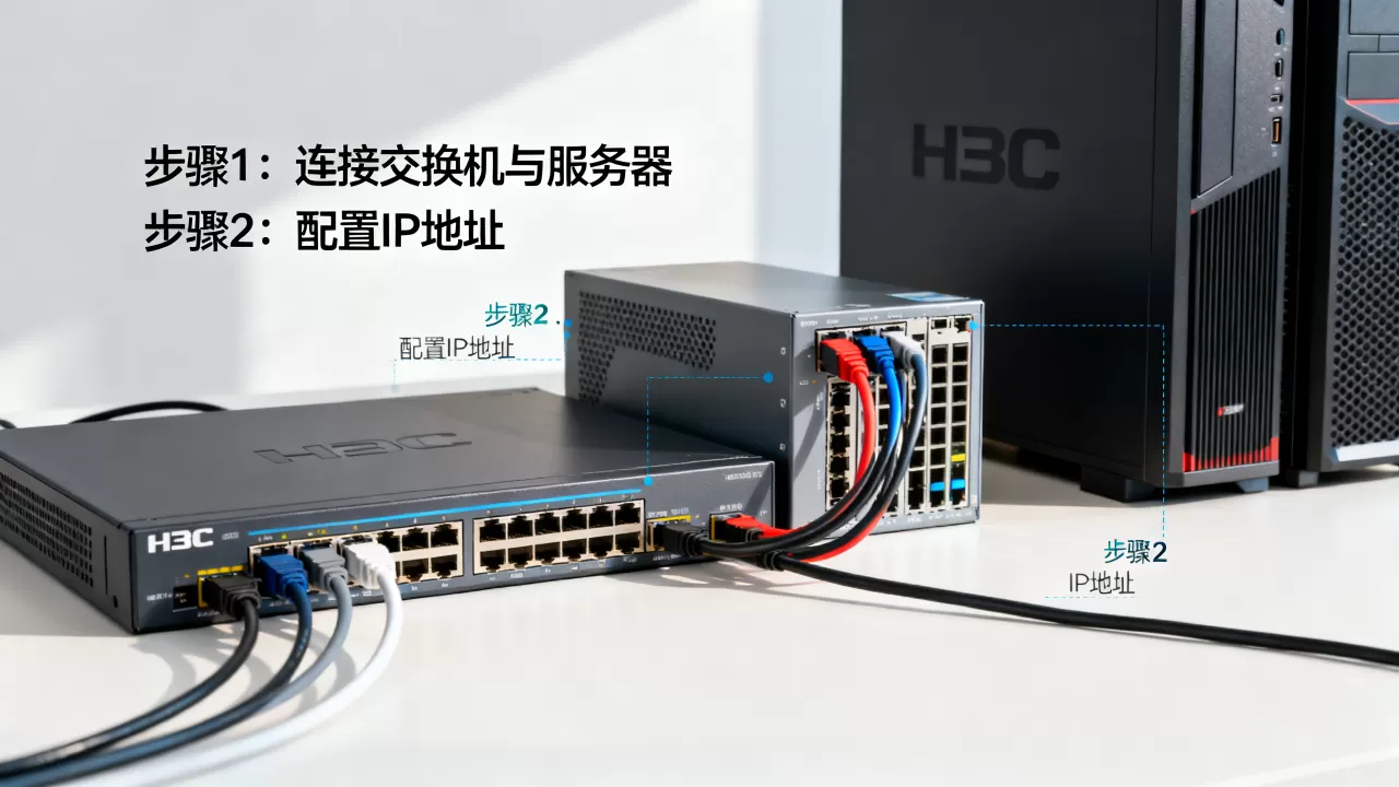 h3c交换机连接服务器怎么设置,配置步骤是什么? h3c交换机连接服务器怎么设置,配置步骤是什么?