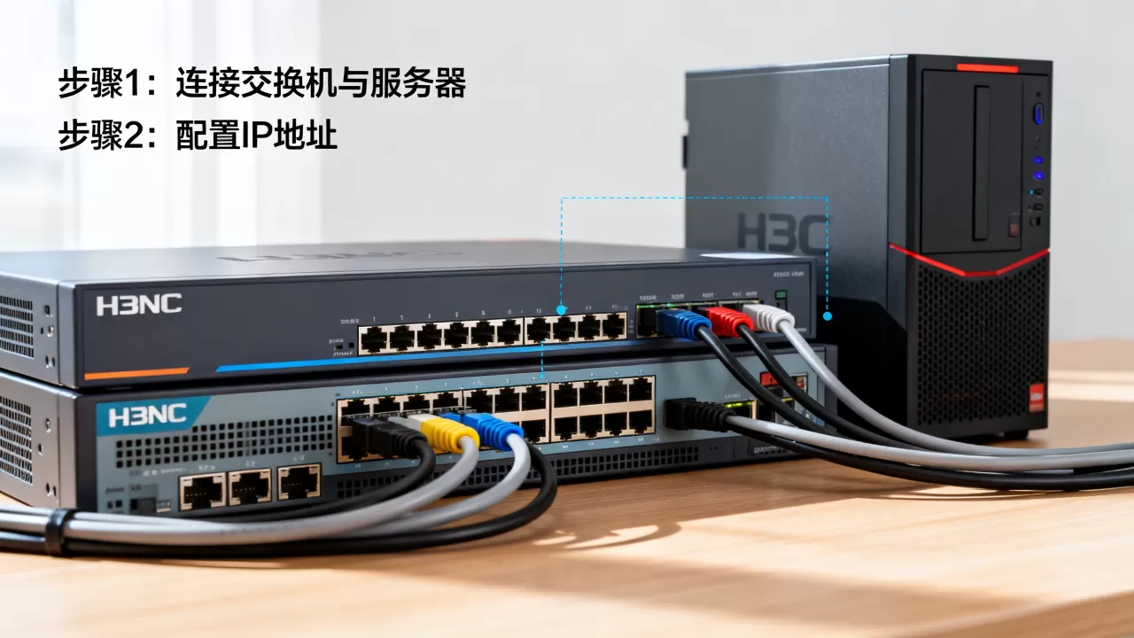 h3c交换机连接服务器怎么设置,配置步骤是什么? h3c交换机连接服务器怎么设置,配置步骤是什么?