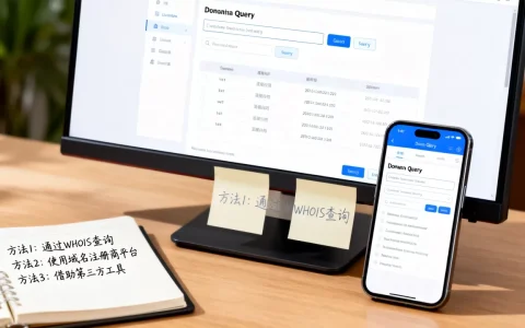 如何查一个网站的域名？新手小白必学的3种实用方法，怎么查询网站域名信息？