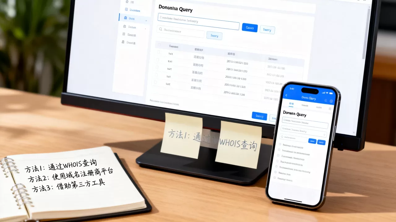 如何查一个网站的域名?新手小白必学的3种实用方法,怎么查询网站域名信息? 如何查一个网站的域名?新手小白必学的3种实用方法,怎么查询网站域名信息?