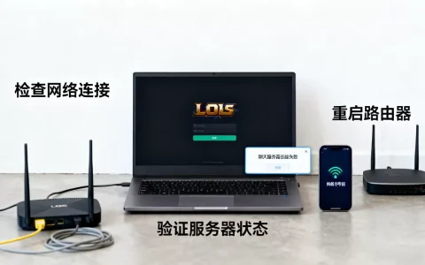 LOL连不上聊天服务器怎么办，原因是什么