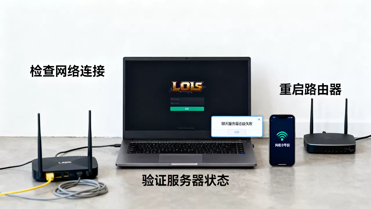 LOL连不上聊天服务器怎么办,原因是什么 LOL连不上聊天服务器怎么办,原因是什么