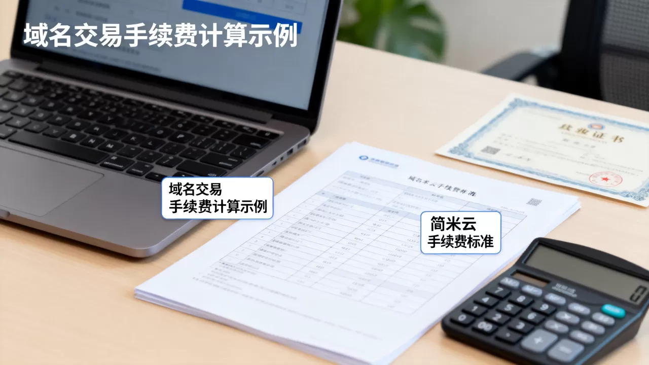 域名交易手续费怎么算?简米云域名交易手续费多少 域名交易手续费怎么算?简米云域名交易手续费多少