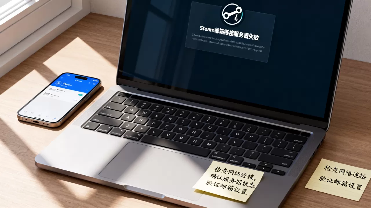 Steam邮箱链接服务器失败怎么解决,是什么原因造成的 Steam邮箱链接服务器失败怎么解决,是什么原因造成的