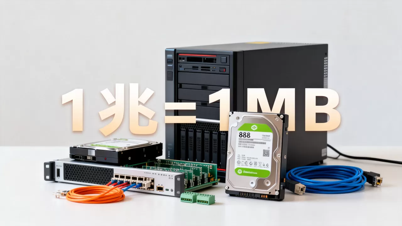 服务器1兆到底等于多少?,1兆等于多少MB怎么换算 服务器1兆到底等于多少?,1兆等于多少MB怎么换算