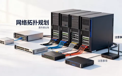 服务器出海前网络拓扑怎么规划？，有哪些注意事项？