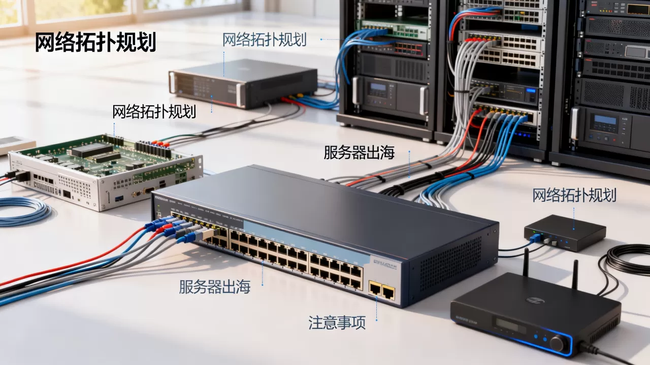 服务器出海前网络拓扑怎么规划?,有哪些注意事项? 服务器出海前网络拓扑怎么规划?,有哪些注意事项?