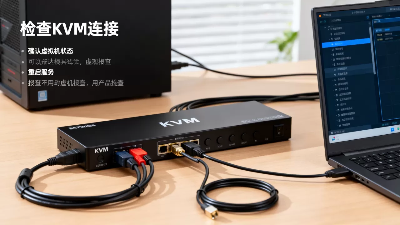 KVM连不上虚拟机怎么办?排查步骤与解决方法有哪些? KVM连不上虚拟机怎么办?排查步骤与解决方法有哪些?