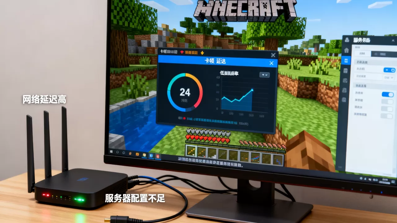 我的世界电脑版服务器卡顿如何解决,是什么原因导致的 我的世界电脑版服务器卡顿如何解决,是什么原因导致的