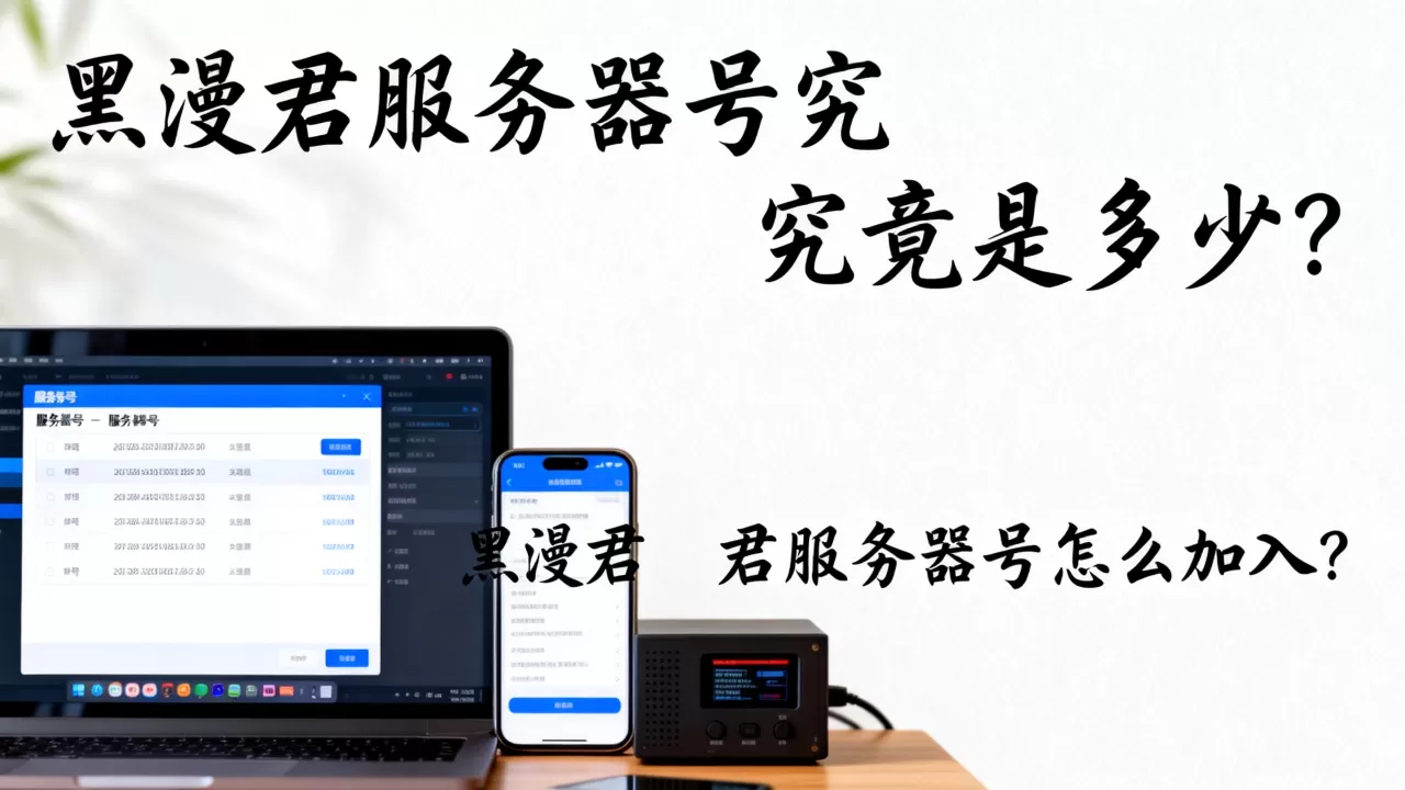 黑漫君服务器号究竟是多少?,黑漫君服务器号怎么加入? 黑漫君服务器号究竟是多少?,黑漫君服务器号怎么加入?