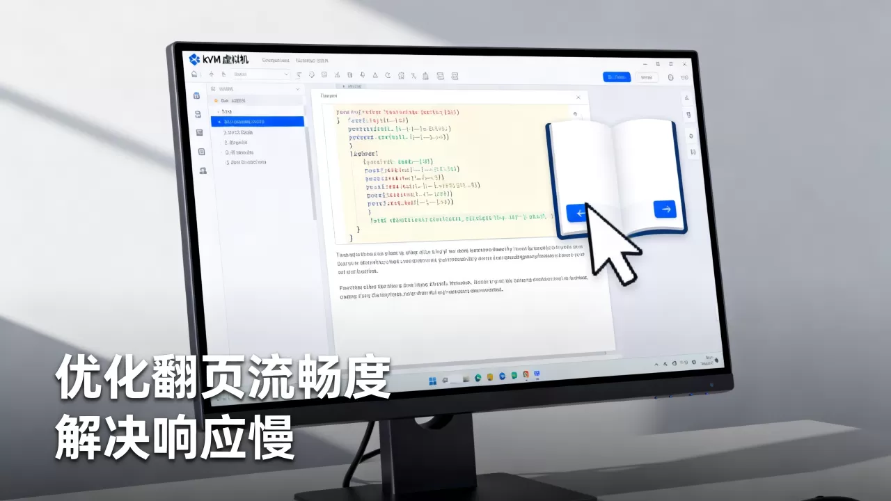 kvm虚拟机翻页卡顿怎么办?如何优化翻页流畅度,虚拟机响应慢怎么解决 kvm虚拟机翻页卡顿怎么办?如何优化翻页流畅度,虚拟机响应慢怎么解决