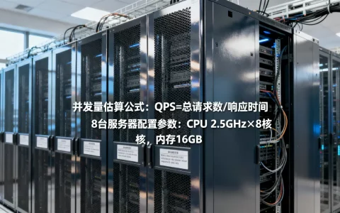 8台服务器并发量能达到多少，服务器并发量怎么估算？