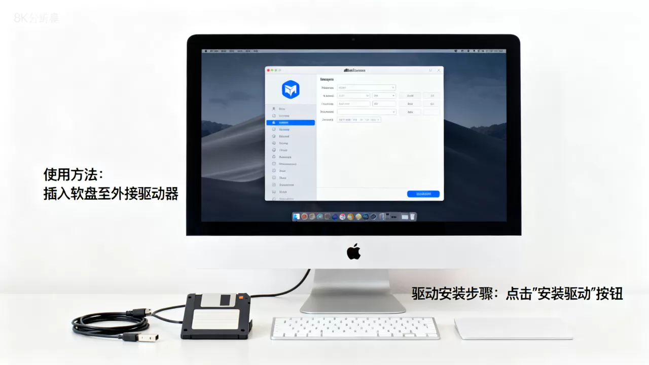 mac虚拟机软盘怎么用?找不到驱动怎么办?, 驱动怎么安装? mac虚拟机软盘怎么用?找不到驱动怎么办?, 驱动怎么安装?
