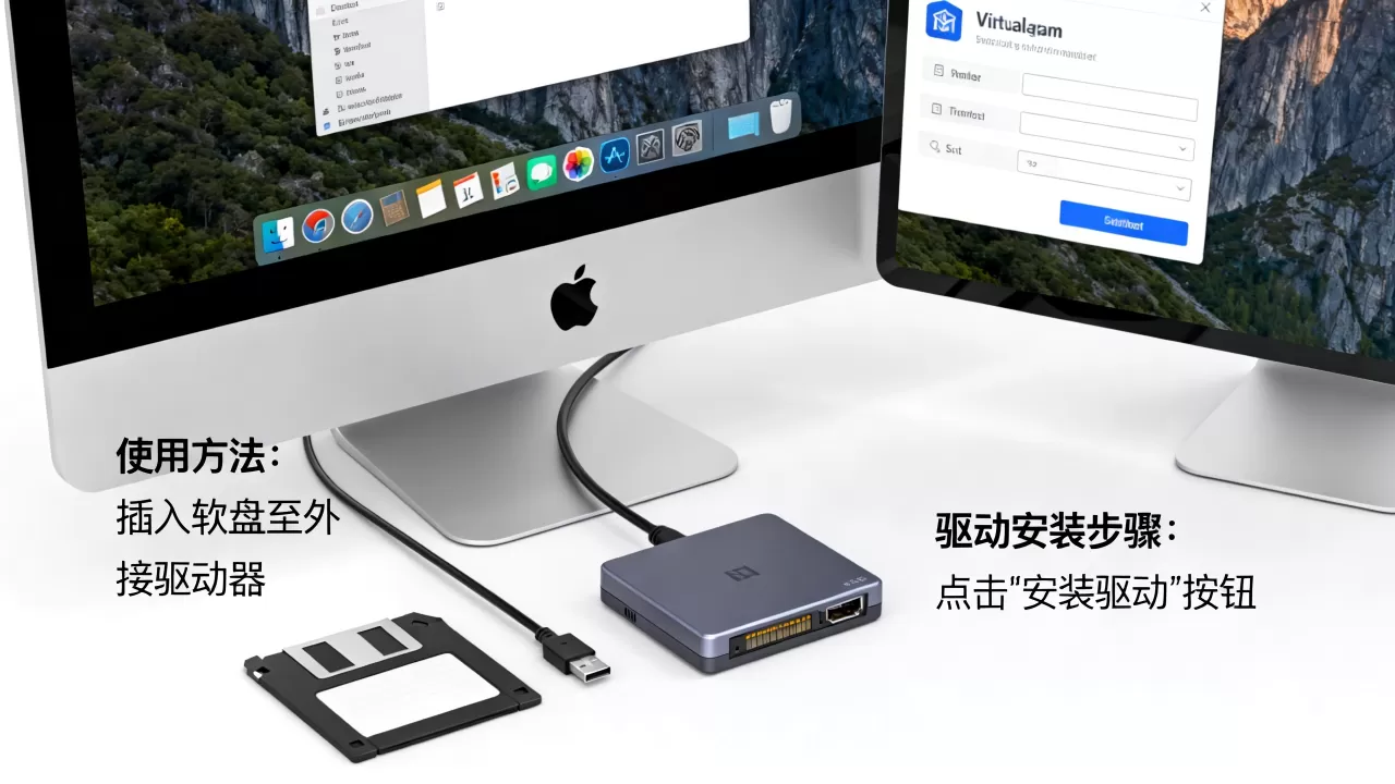 mac虚拟机软盘怎么用?找不到驱动怎么办?, 驱动怎么安装? mac虚拟机软盘怎么用?找不到驱动怎么办?, 驱动怎么安装?