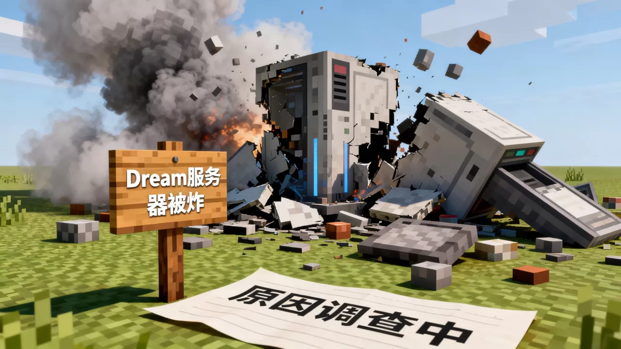 我的世界Dream服务器被炸了?,Dream服务器被炸原因? 我的世界Dream服务器被炸了?,Dream服务器被炸原因?