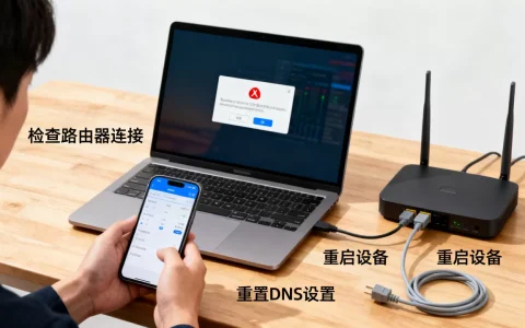 笔记本DNS服务器未响应怎么办，如何修复网络连接