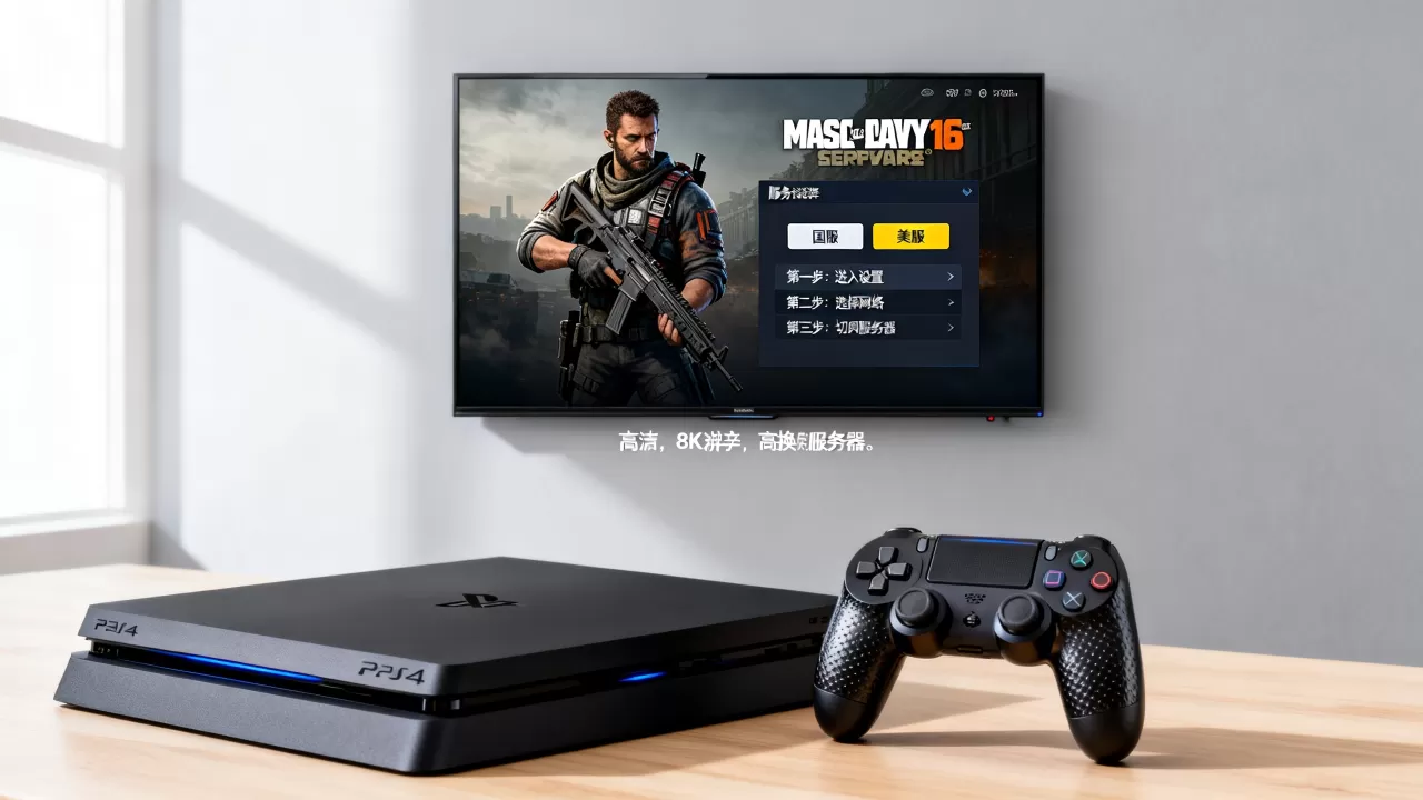PS4使命召唤16怎么切换服务器,国服美服选择教程 PS4使命召唤16怎么切换服务器,国服美服选择教程