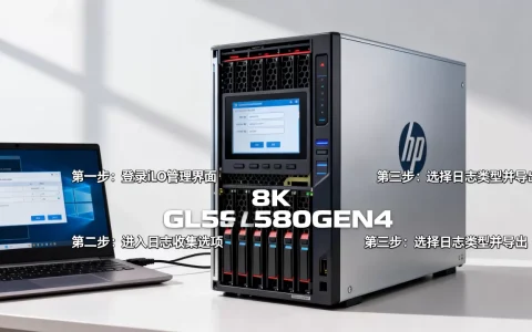 惠普服务器GL580GEN8如何收集日志，日志收集步骤是什么？