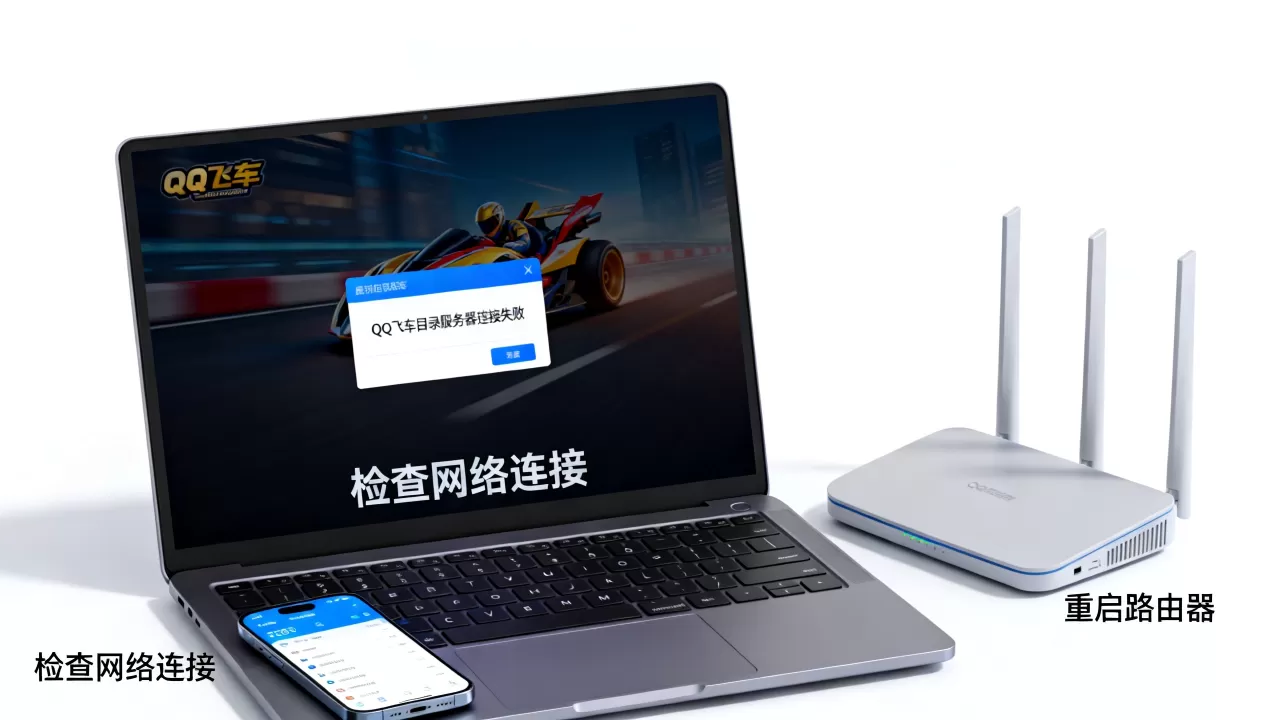 QQ飞车目录服务器连接失败是什么原因,怎么解决? QQ飞车目录服务器连接失败是什么原因,怎么解决?