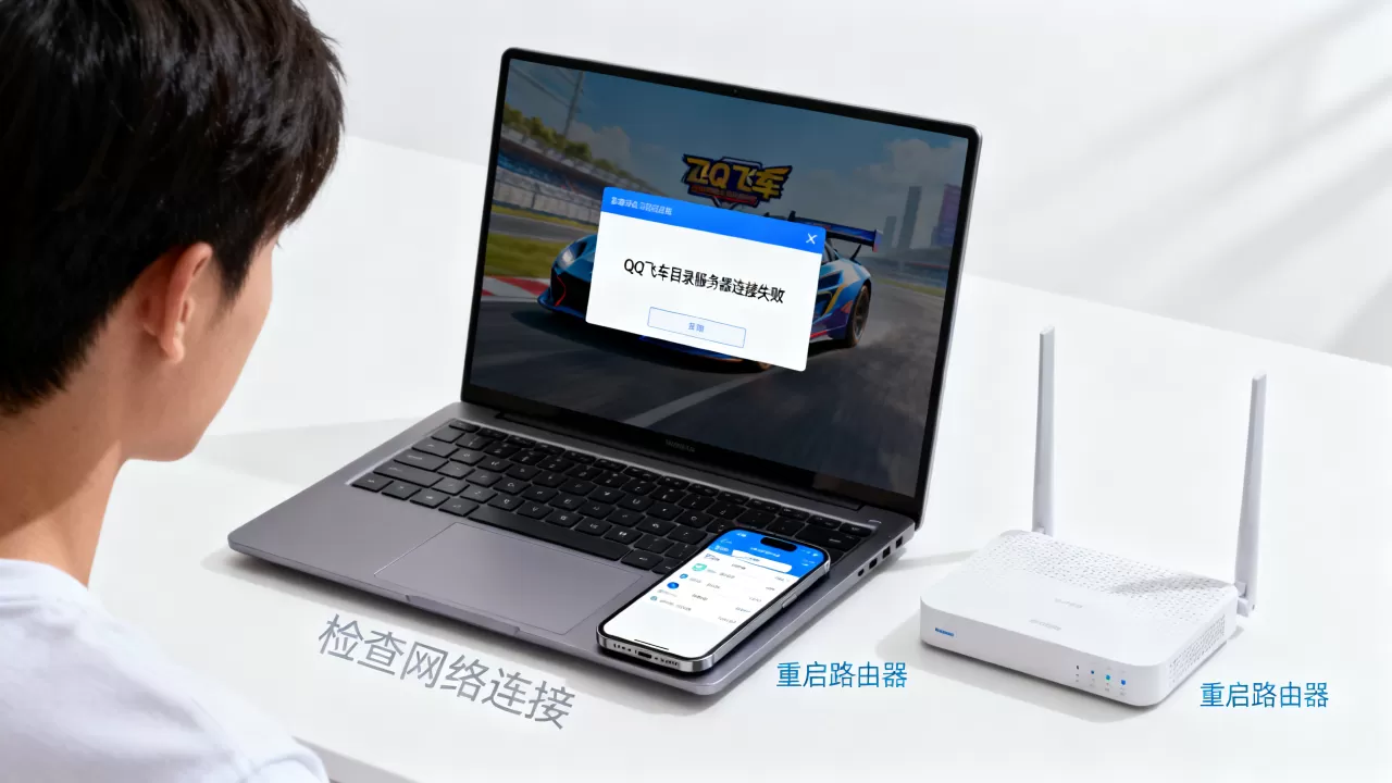 QQ飞车目录服务器连接失败是什么原因,怎么解决? QQ飞车目录服务器连接失败是什么原因,怎么解决?