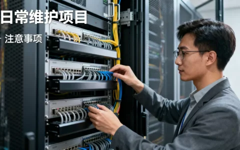 服务器日常维护项目有哪些，服务器维护需要注意什么问题？