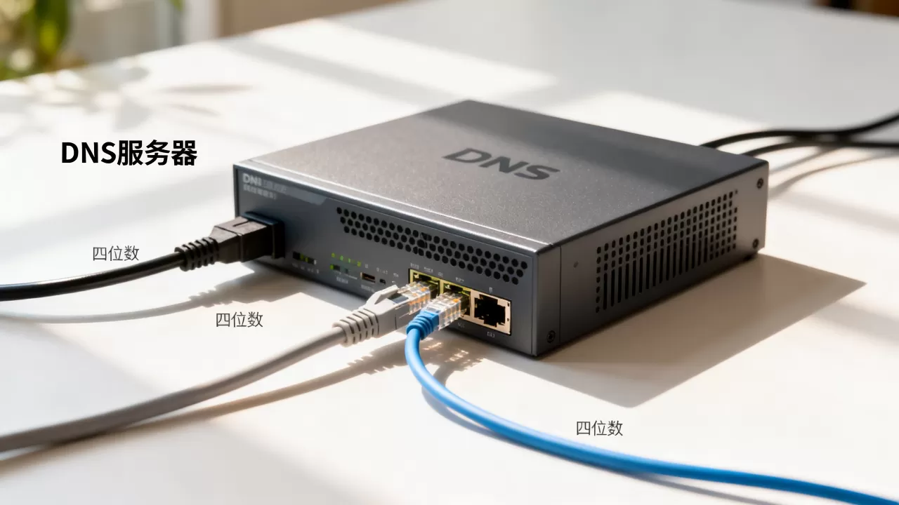 DNS服务器为什么不是四位数,遇到这种情况正常吗? DNS服务器为什么不是四位数,遇到这种情况正常吗?