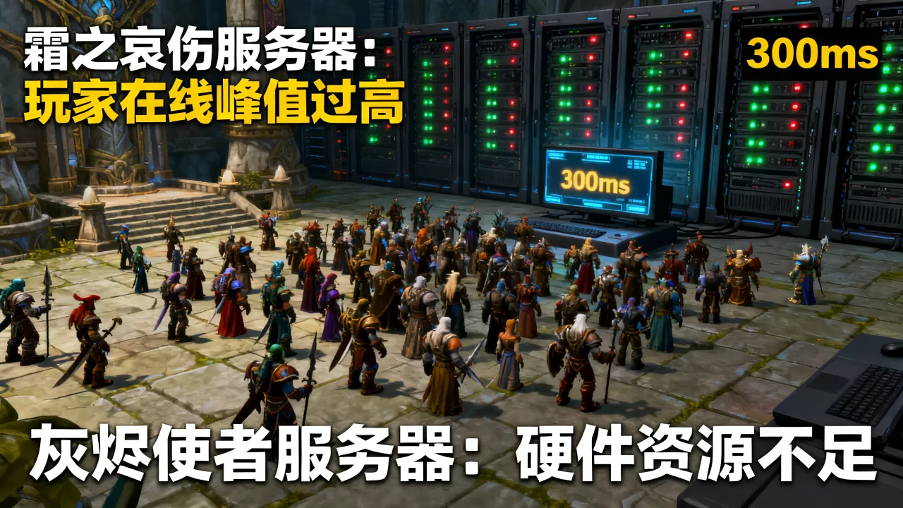魔兽世界哪些服务器卡到爆,原因是什么? 魔兽世界哪些服务器卡到爆,原因是什么?