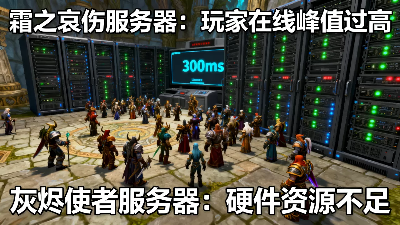 魔兽世界哪些服务器卡到爆,原因是什么? 魔兽世界哪些服务器卡到爆,原因是什么?