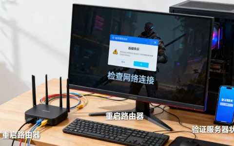 PC游戏无法连接服务器怎么办，游戏服务器连接失败如何修复