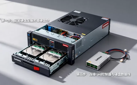 联想sr655服务器如何组raid0，步骤是什么？