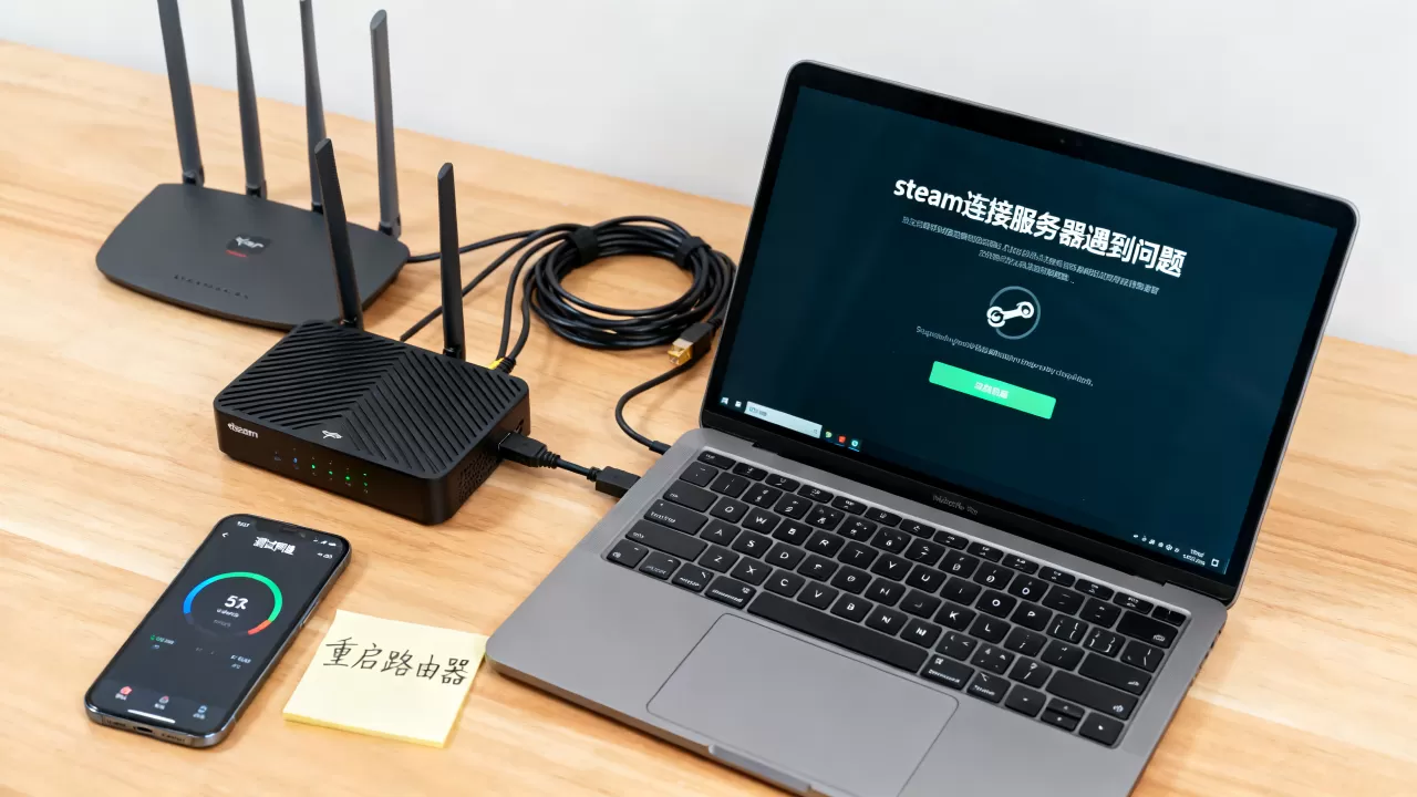 steam连接服务器遇到问题怎么办,网络故障如何快速修复 steam连接服务器遇到问题怎么办,网络故障如何快速修复