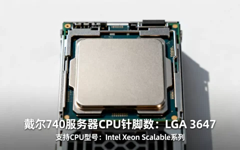 戴尔740服务器CPU是多少针，支持哪些CPU