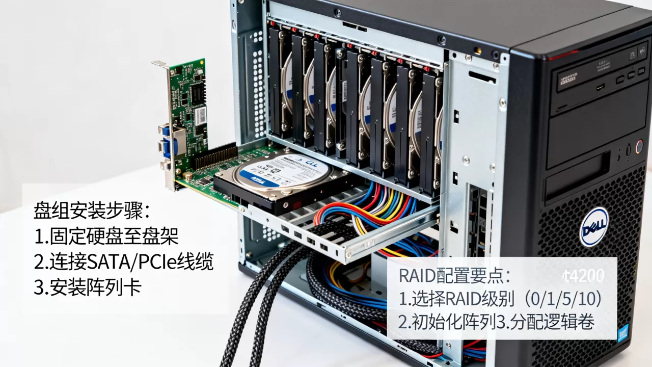 dell服务器t420盘组怎么做?,RAID配置有哪些要点? dell服务器t420盘组怎么做?,RAID配置有哪些要点?
