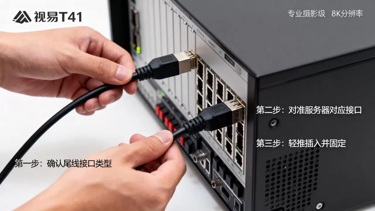 视易T41尾线怎么接服务器,详细接线教程与步骤 视易T41尾线怎么接服务器,详细接线教程与步骤