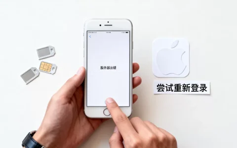 苹果ID登录显示服务器出错怎么办？，是什么原因造成的？