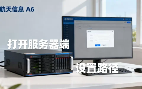 航天信息A6服务器端如何打开，在哪里设置？