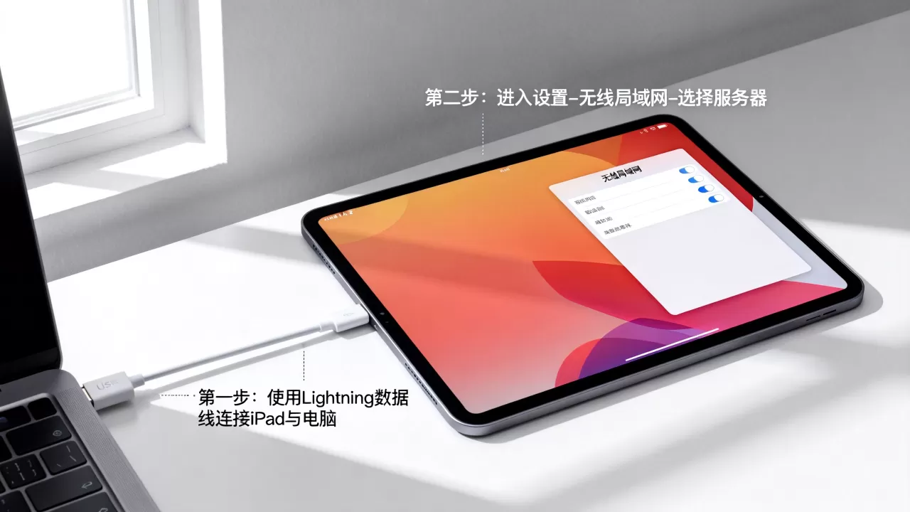 ipad air2怎么连接电脑和服务器,连接方法有哪些? ipad air2怎么连接电脑和服务器,连接方法有哪些?