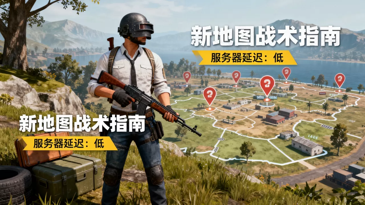 绝地求生新地图到底怎么玩?,其他服务器延迟高吗? 绝地求生新地图到底怎么玩?,其他服务器延迟高吗?