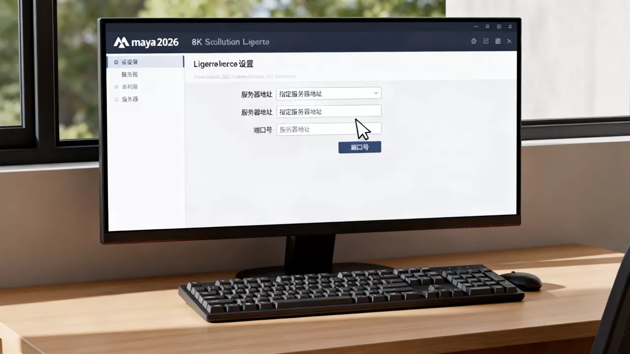 maya2026许可服务器怎么填,指定服务器地址设置方法? maya2026许可服务器怎么填,指定服务器地址设置方法?