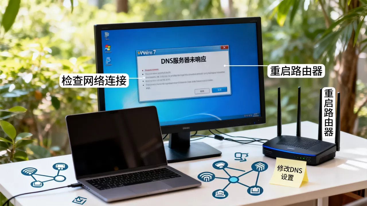 Win7系统DNS未响应怎么办,DNS服务器未响应如何修复? Win7系统DNS未响应怎么办,DNS服务器未响应如何修复?