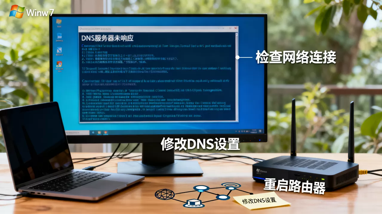 Win7系统DNS未响应怎么办,DNS服务器未响应如何修复? Win7系统DNS未响应怎么办,DNS服务器未响应如何修复?